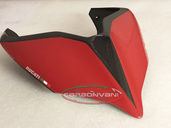 Carbonvani - Ducati Panigale / Streetfighter V4 / V2 / S / R / Speciale Carbon Fiber Tail - RED - Road Version Carbonvani - Ducati Panigale / Streetfighter V4 / V2 / S / R / Speciale Carbon Fiber Tail - RED - Road Version